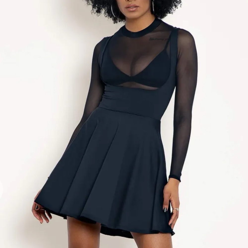 BLACKMILK reversible skater dress
